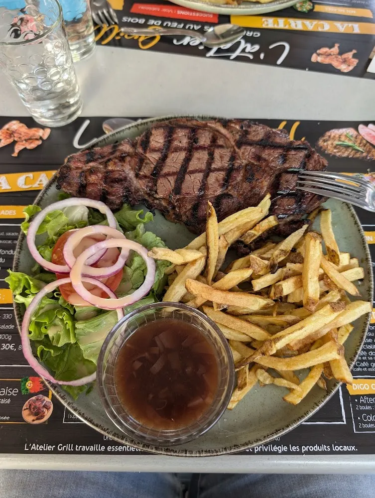 Entrecote Frite Salade